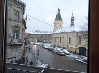 Апартаменты Apartment - Shevchenka Street Львов Апартаменты с балконом-27